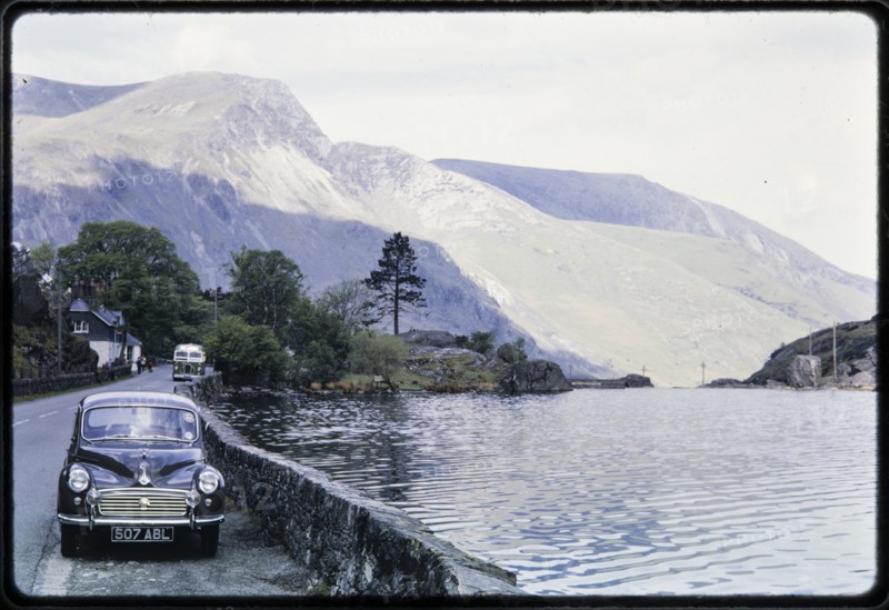 Llyn Ogwen, Llanllechid, Caernarvonshire, Wales, 1962