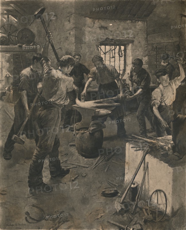 Forging the Anchor', 1892.