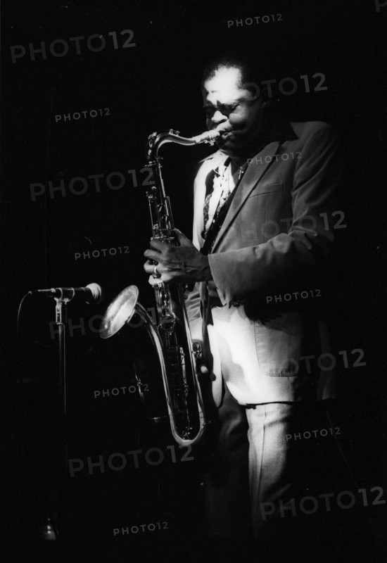 Stanley Turrentine, Ronnie Scott's Jazz Club, Soho, London, Jan 1981.