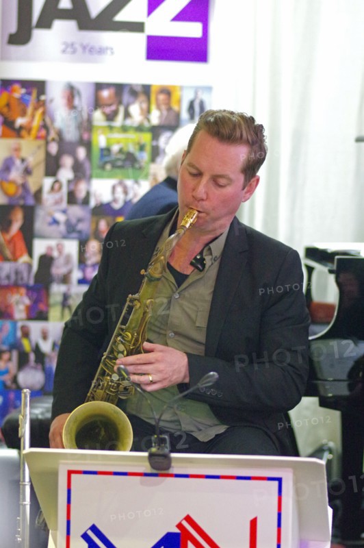 Graeme Blevins, Watermill Jazz Club, Dorking, Surrey, 19 March, 2019.