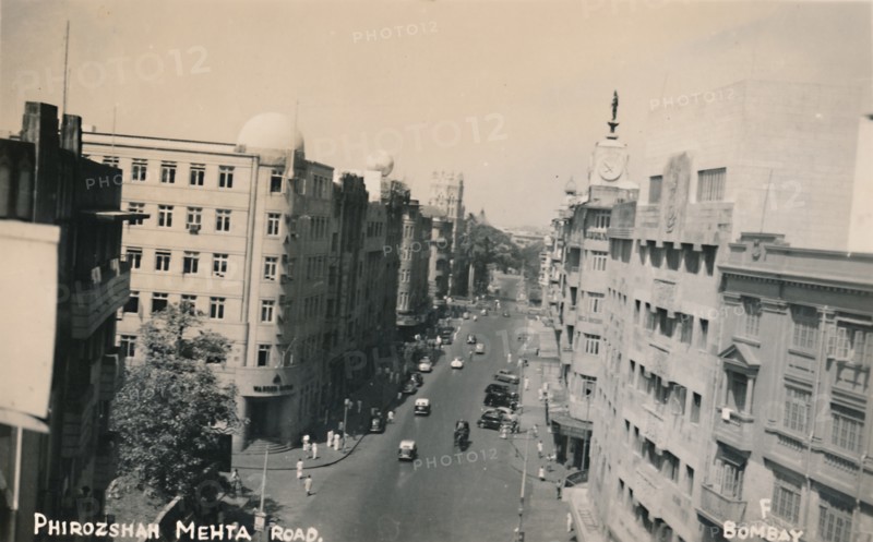 Phirozshah Mehta Road, Bombay'.