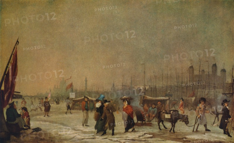 Frost on the Thames', 1788-1789, (1930).