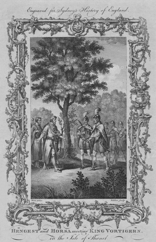 Hengest and Horsa meeting King Vortigern, in the Isle of Thanet', 1773.