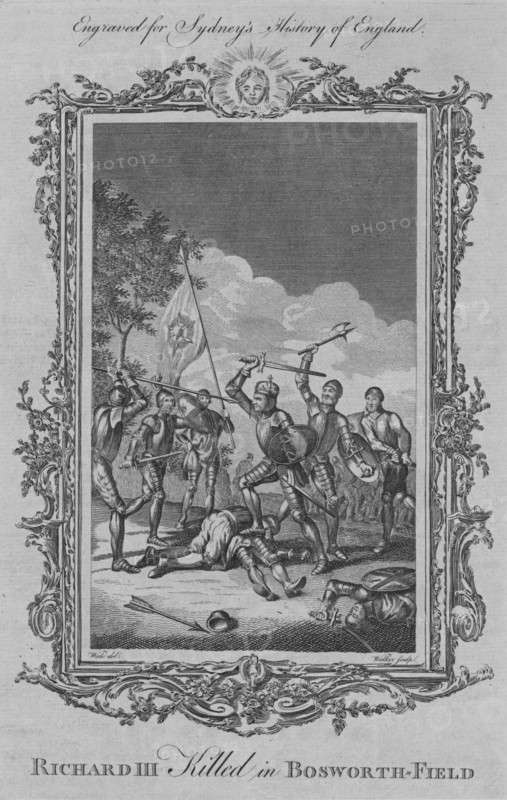 Richard III Killed in Bosworth-Field', 1773.