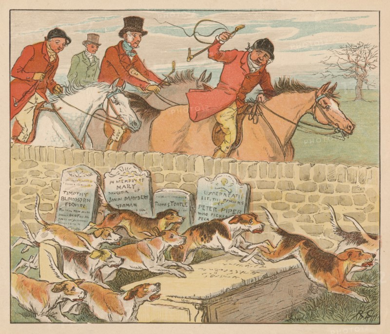 As the hounds come into view', c1883.