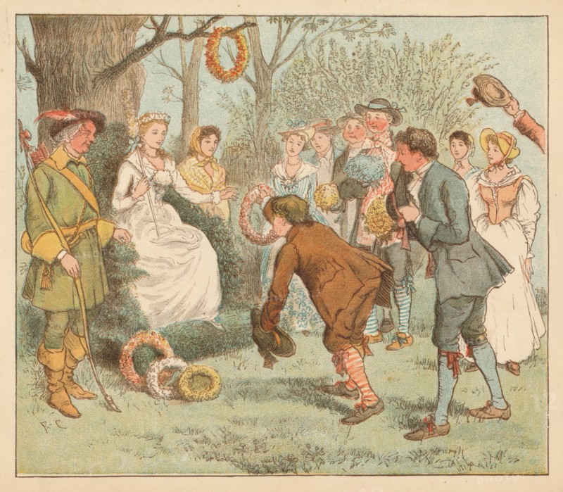 ...they went to a bower...', c1885, (1934).