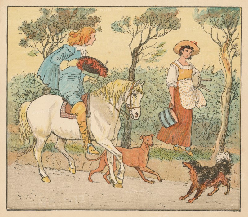 Where are you going, my Pretty Maid', c1882.