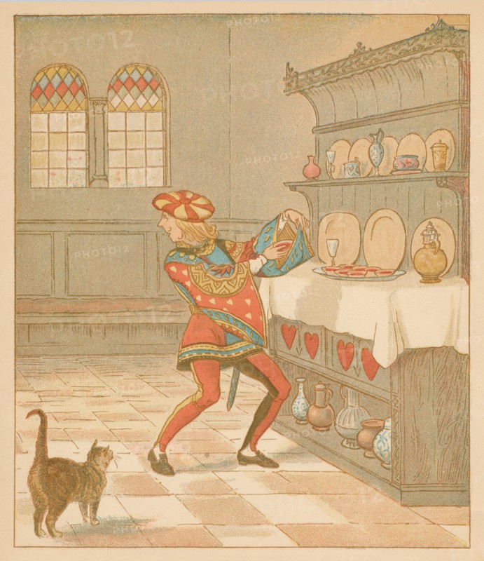 The Knave of Hearts, He stole those Tarts' 1880.