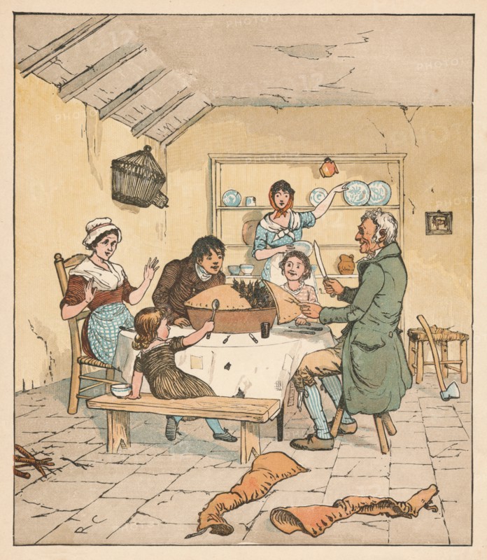 When the Pie was opened, The Birds began to sing', 1880.
