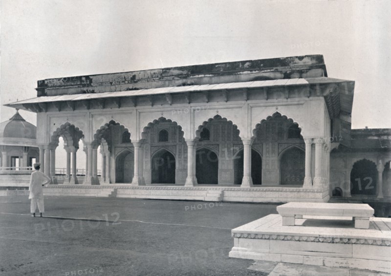 Agra. The Dewan-i-Khas or Hall of Public Audience', c1910.