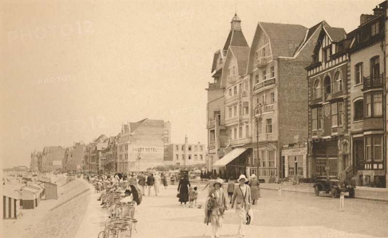 La Digue', (The Promenade), c1900.