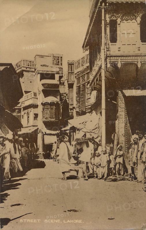 Street Scene, Lahore', .