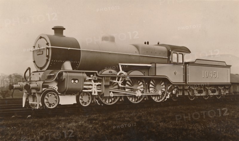An L.M.S. Superheated Express Passenger Engine', 1927.