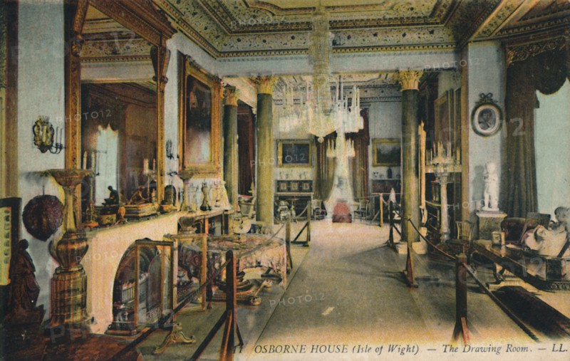 Osborne House (Isle of Wight) - The Drawing Room'.