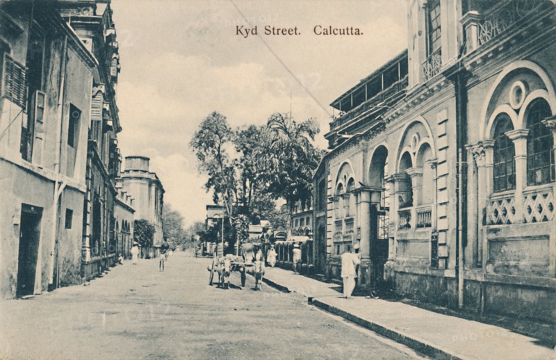 Kyd Street. Calcutta', late 19th-early 20th century.