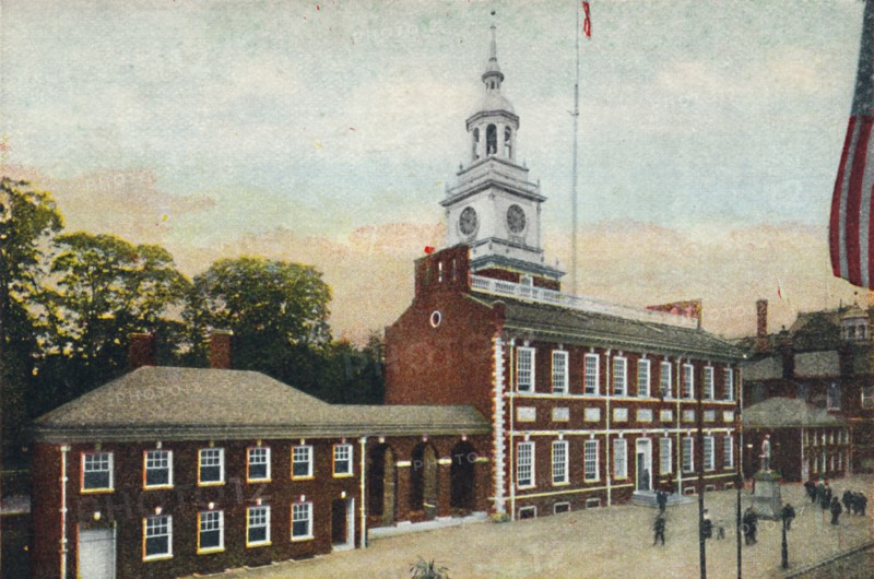 Independence Hall, Philadelphia, Pennsylvania, USA, c1910.