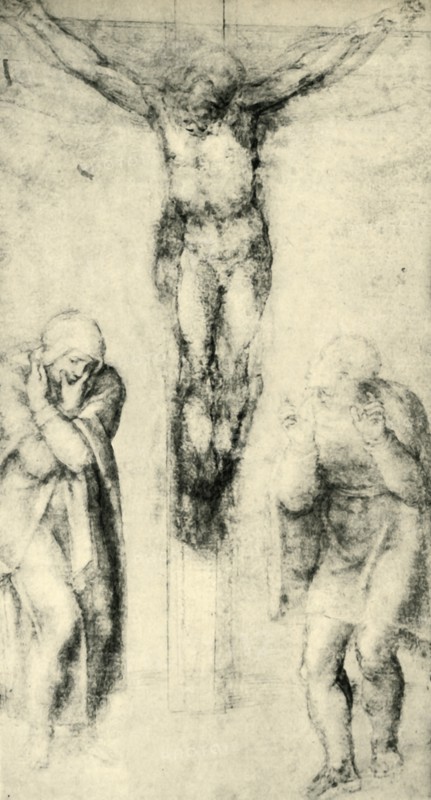 Christ on the Cross between the Virgin and St John', c1560-1564, (1943).