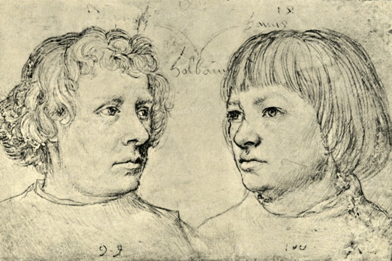 Ambrosius and Hans, the artist's sons', 1511, (1943).
