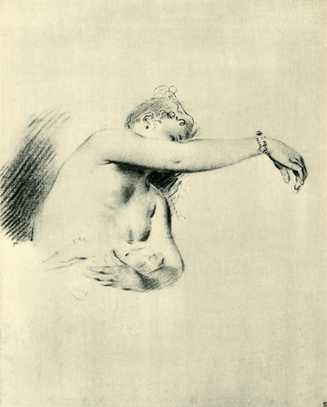 Nude with Right Arm Raised', 1717-1718, (1943).