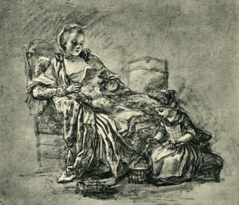 The Letter', mid-late 18th century, (1943).