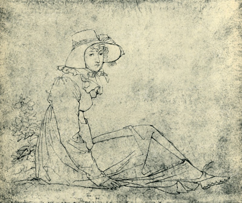 Portrait of Elizabeth Malß, c1811, (1943).