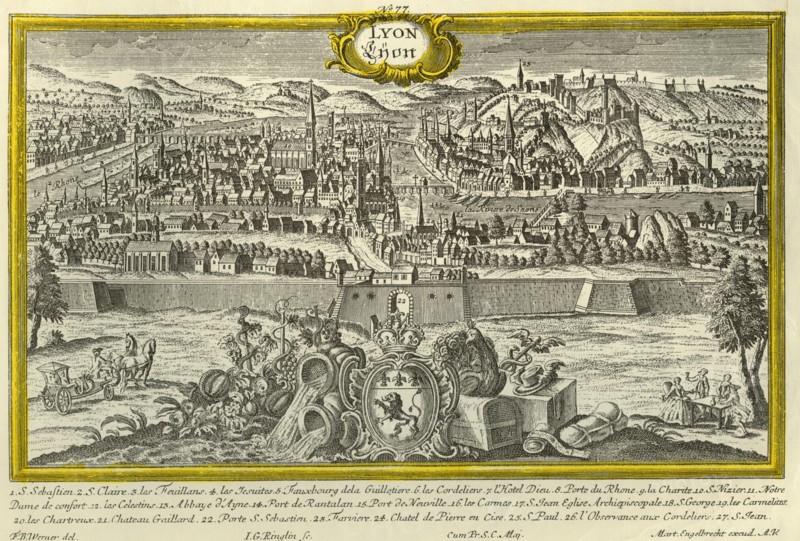 Lyon, c1740.