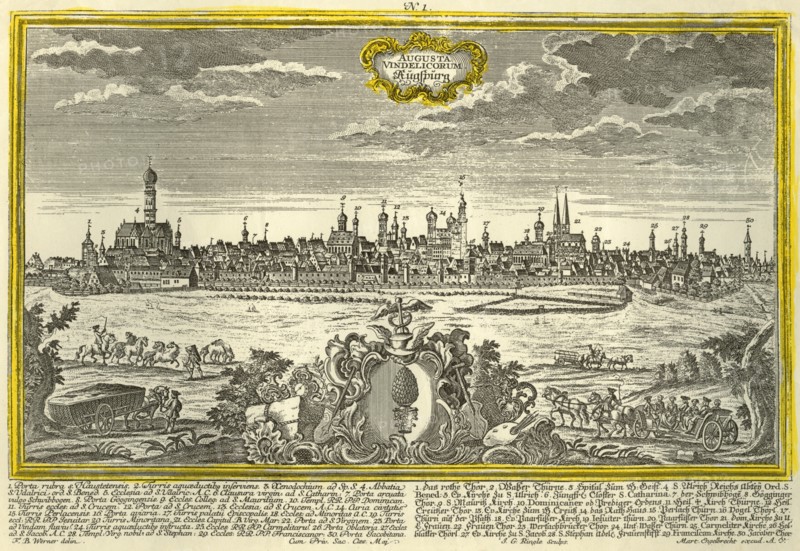 Augsburg, c1740.