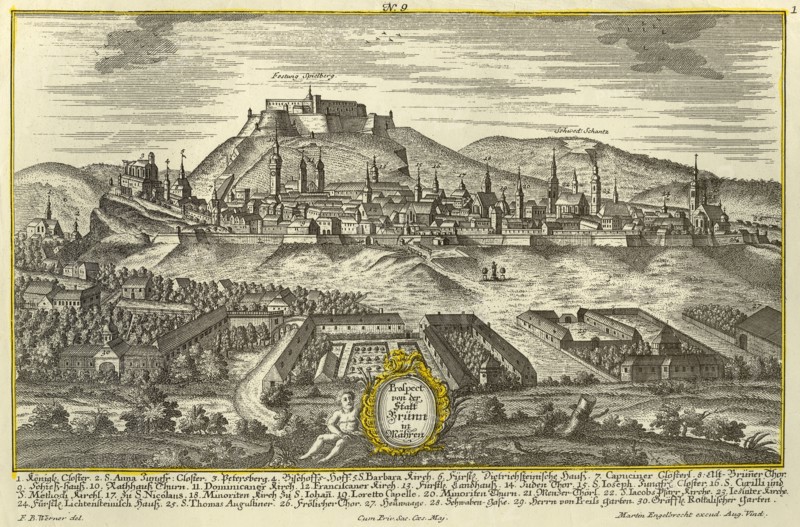 Brno, c1740.