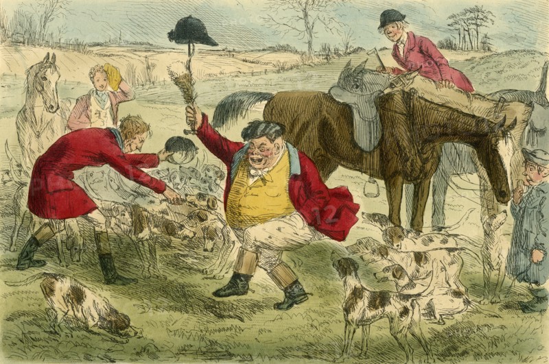 The Kill, on The Cat & Custard Pot Day', c1854.