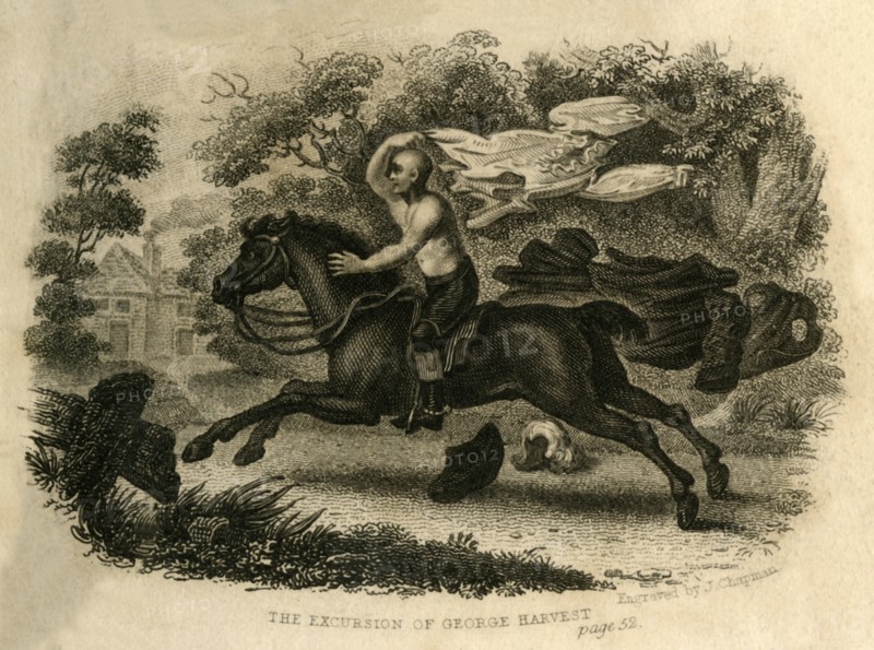 The Excursion of George Harvest', 1821.