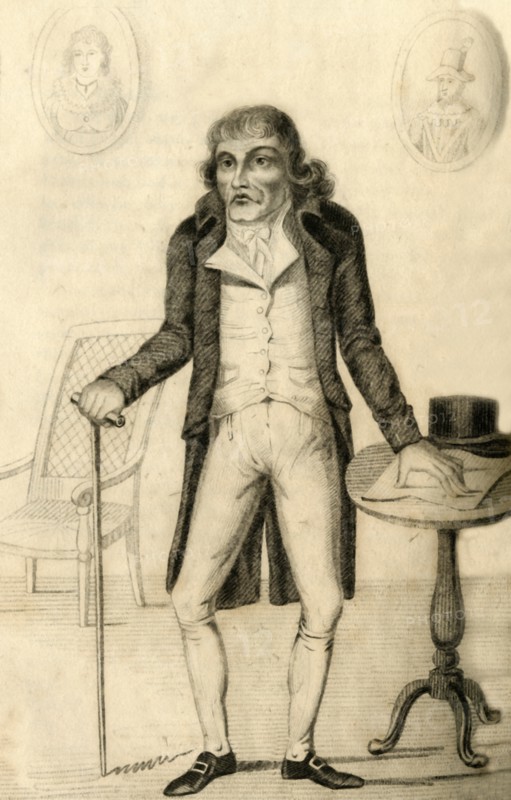 Thomas Laugher - Commonly called Old Tommy', 1821.