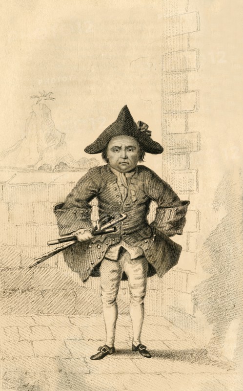 Chevalier Desseasau, Remarkable for his Vanity', 1821.