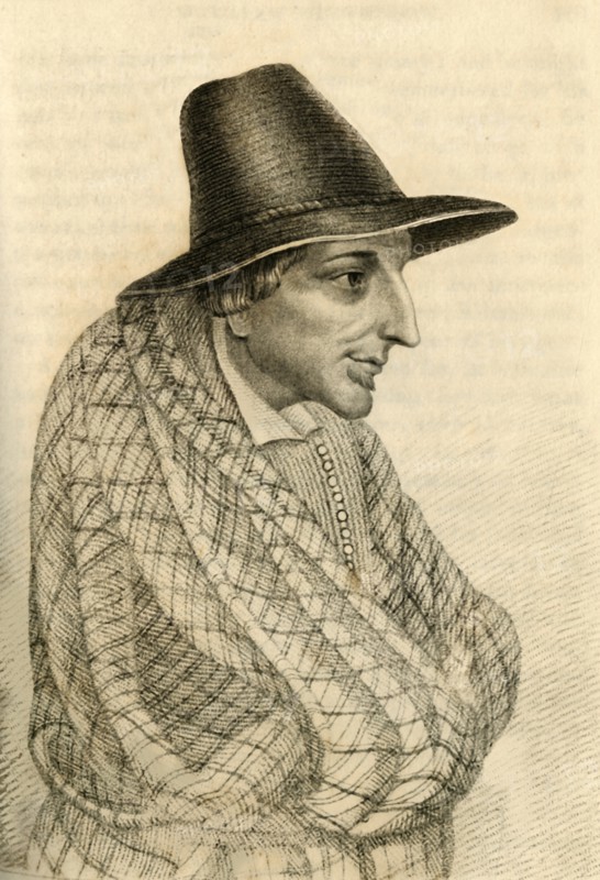 William Stevenson, A notorious Beggar who died worth £900', 1821.