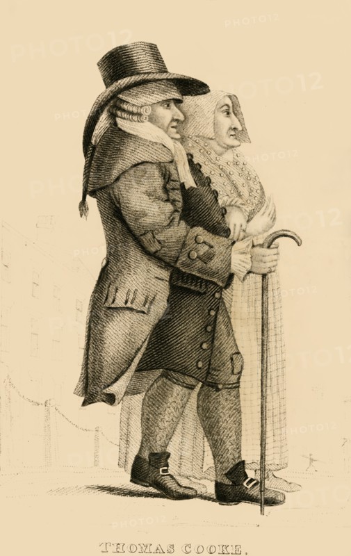 Thomas Cooke, the notorious Islington Miser', 1822.