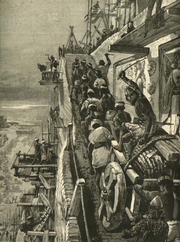 The Building of Babel', 1890.
