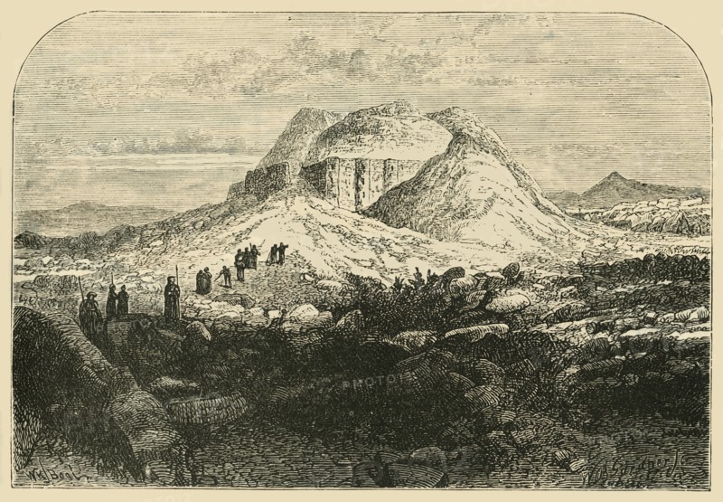 Ancient Ruins at Mugher', 1890.