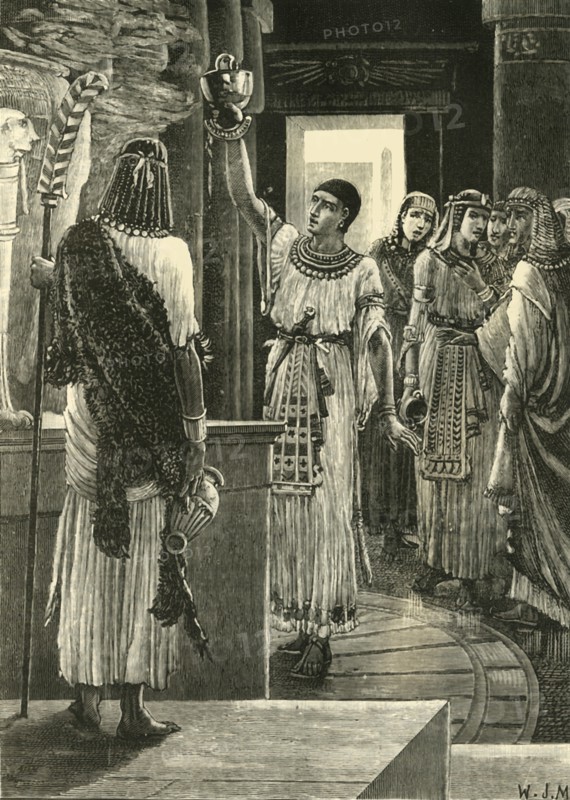Psammetichus and the Bronze Helmet', 1890.