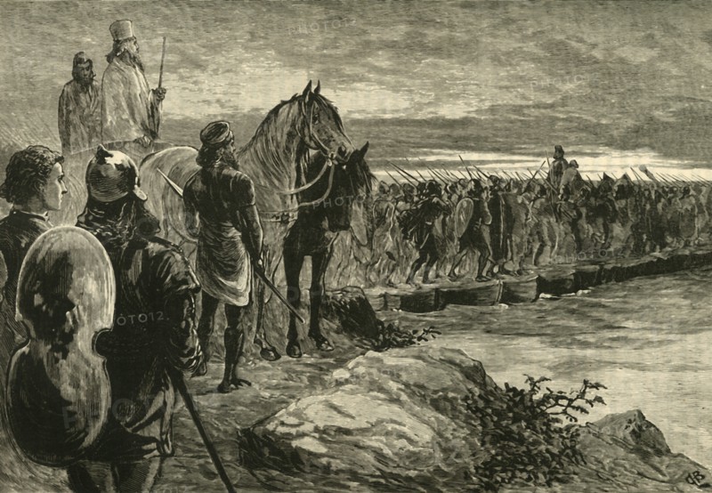 Xerxes Crossing The Hellespont', 1890.