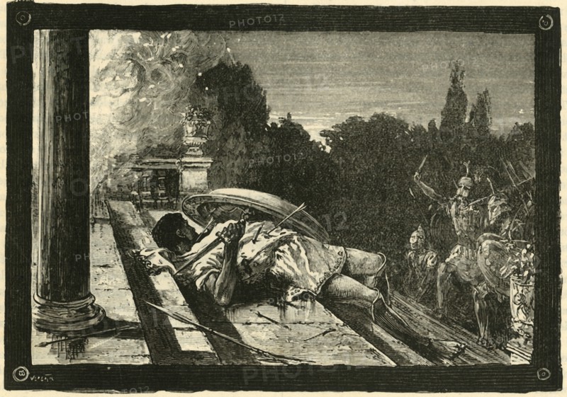 Death of Alcibiades', 1890.