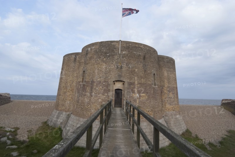 Martello Tower, Aldeburgh, Suffolk, England, UK, 25/5/10.