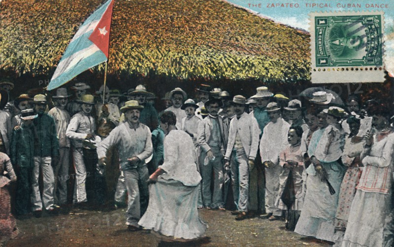 'The Zapateo Tipical Cuban Dance', c1910