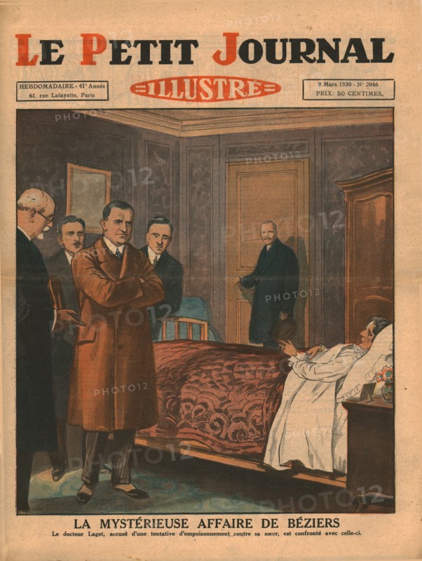 Mysterious affair in Béziers,1930