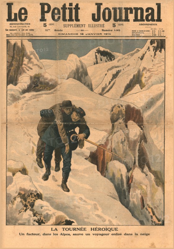 A heroic act,1914