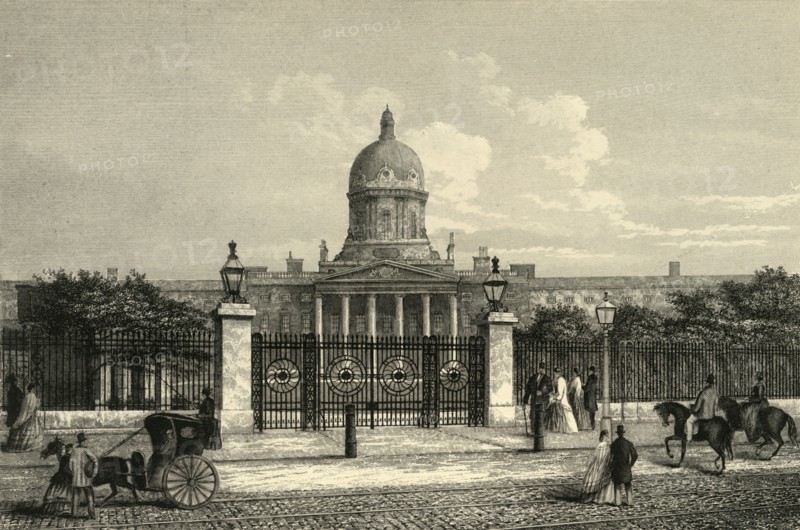 'Front View of Bethlehem Hospital', c1876