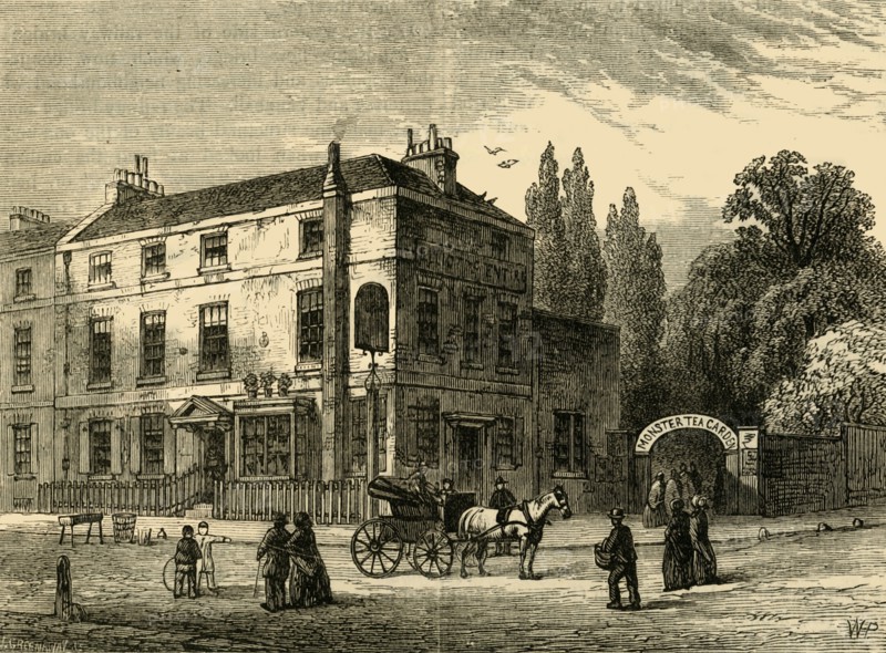 'The Monster Tea-Gardens", 1820'