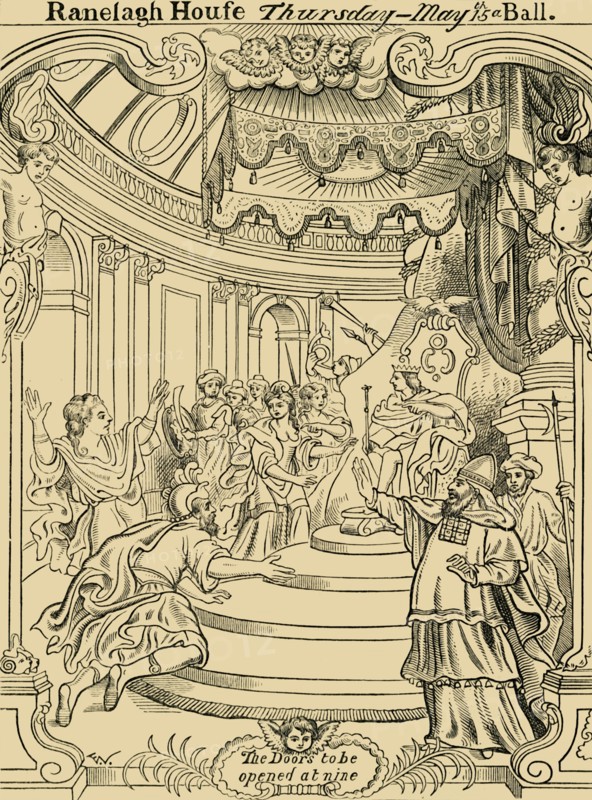 'A Card of Invitation to Ranelagh', c1876