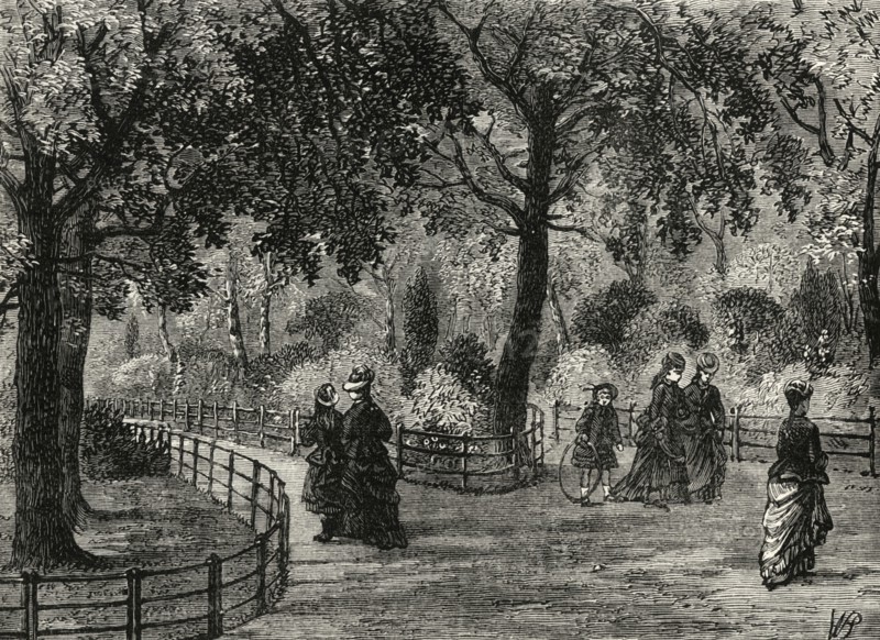 'The Flower Walks, Kensington Gardens'