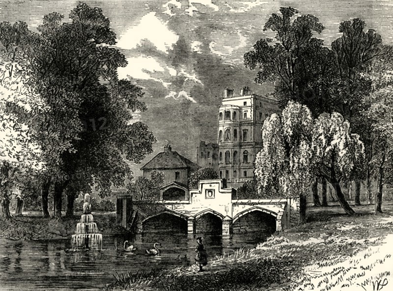 'Outfall of Westbourne', c1876