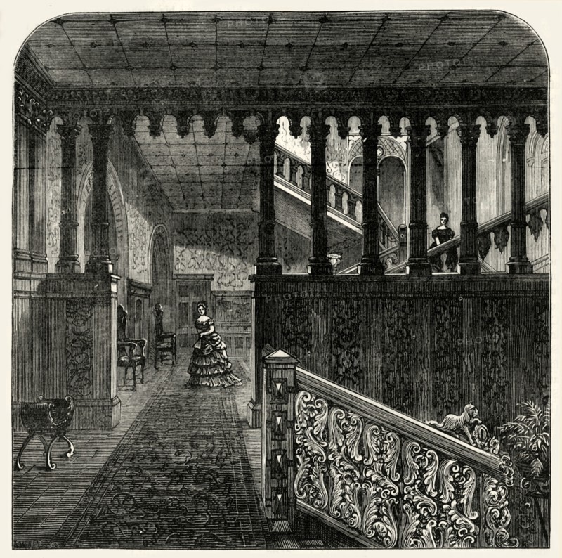 'Grand Staircase, Holland House'