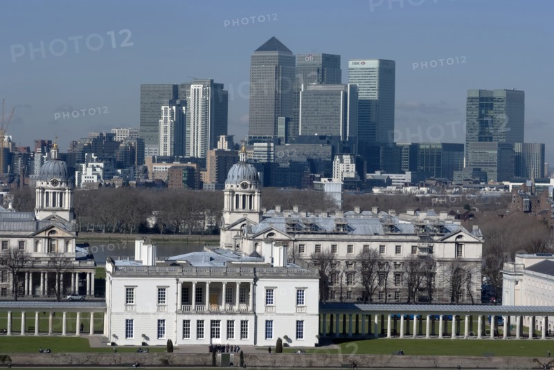 View from Greenwich Park, London
